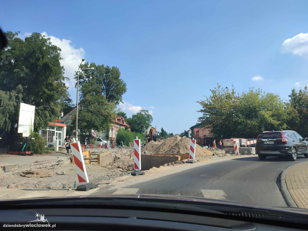 Trwa remont ulicy Lipnowskiej