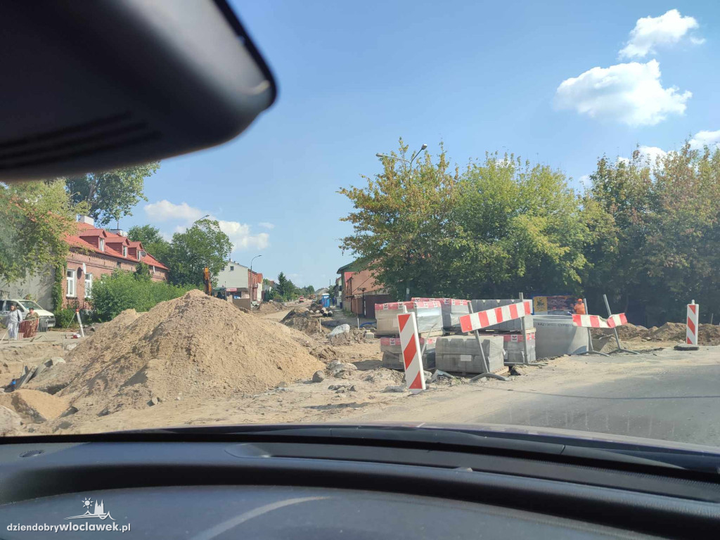 Trwa remont ulicy Lipnowskiej