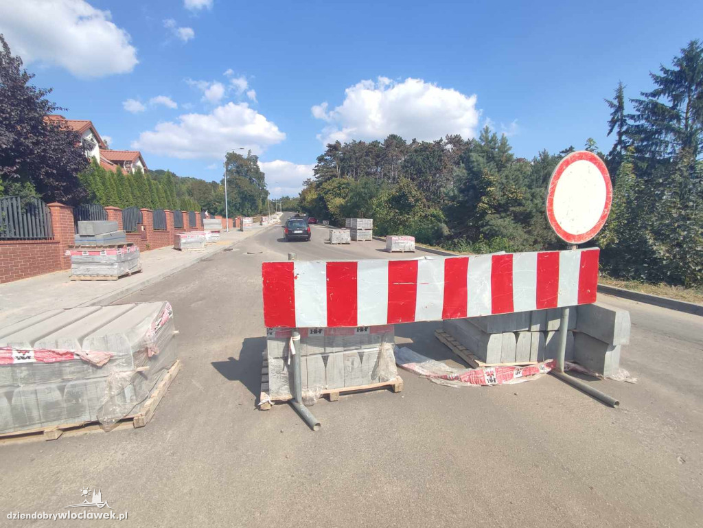 Trwa remont ulicy Lipnowskiej