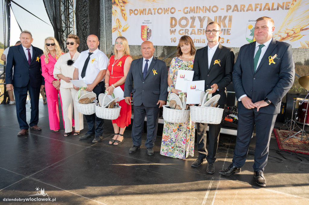 Powiatowo-Gminno-Parafialne Dożynki w Grabkowie