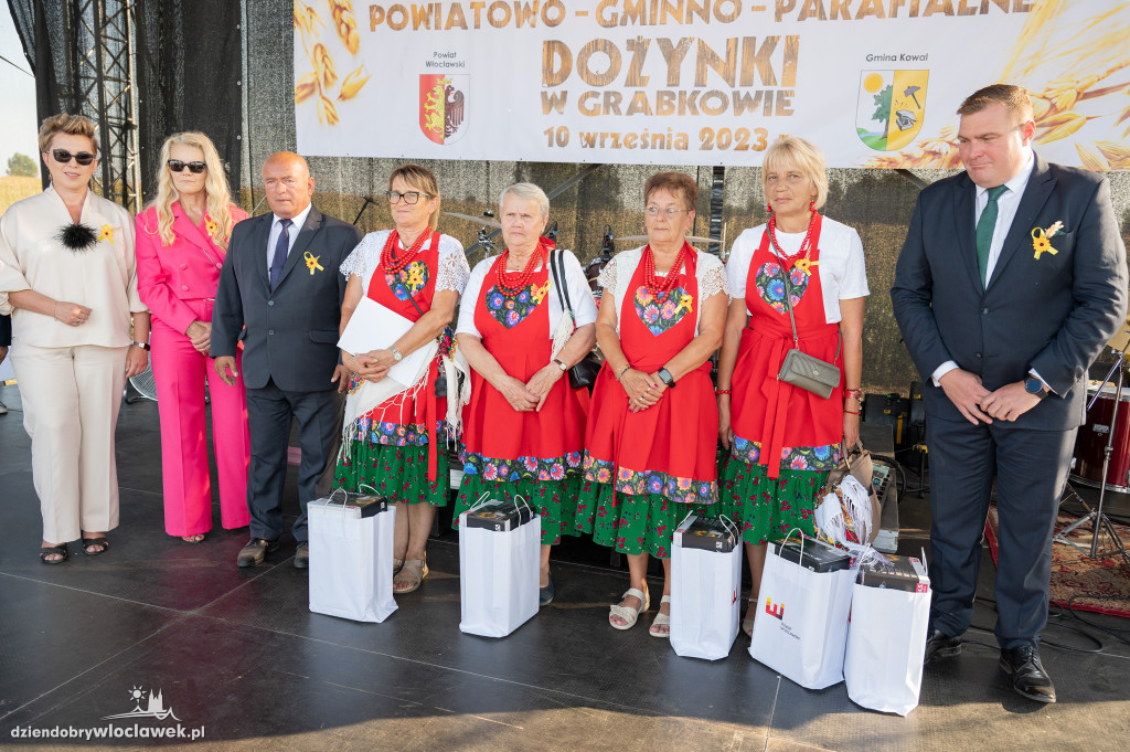 Powiatowo-Gminno-Parafialne Dożynki w Grabkowie