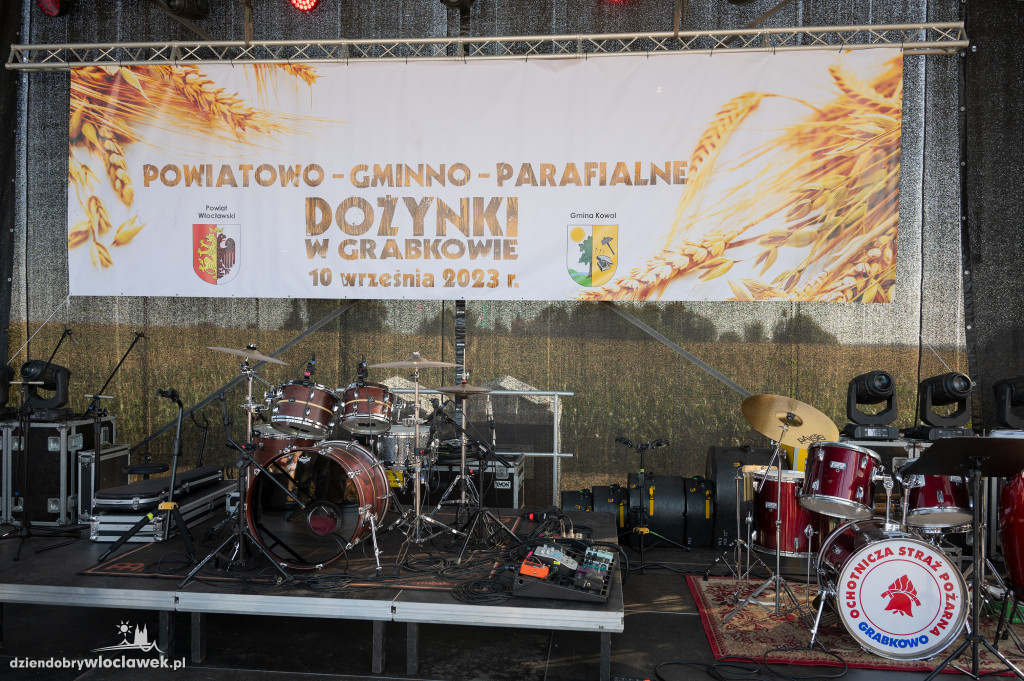 Powiatowo-Gminno-Parafialne Dożynki w Grabkowie