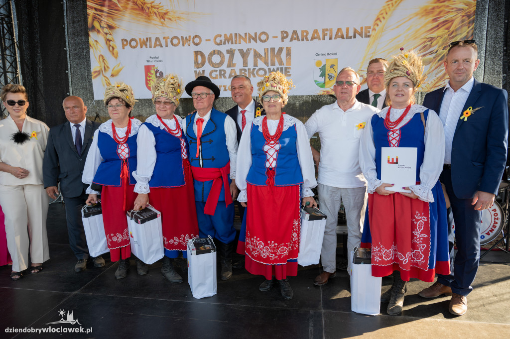 Powiatowo-Gminno-Parafialne Dożynki w Grabkowie