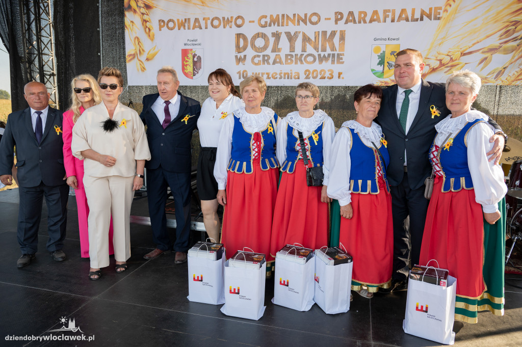 Powiatowo-Gminno-Parafialne Dożynki w Grabkowie