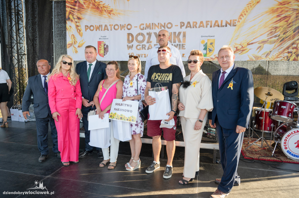Powiatowo-Gminno-Parafialne Dożynki w Grabkowie