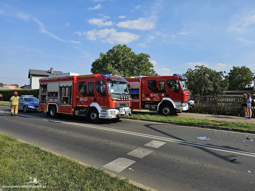 Wypadek na skrzyżowaniu Robotniczej i Kapitulnej