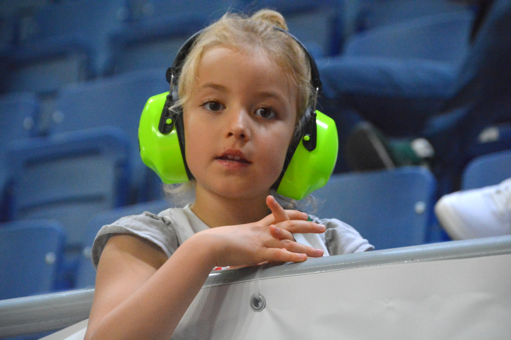 Kibice na meczu Anwil Włocławek vs. VEF Ryga