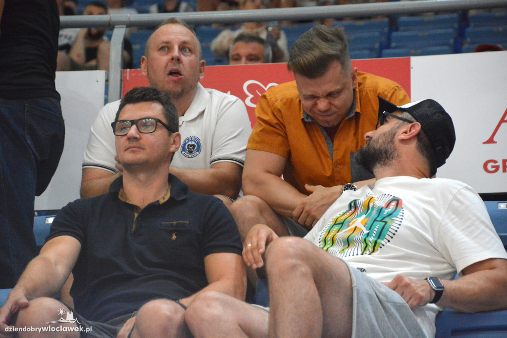 Kibice na meczu Anwil Włocławek vs. VEF Ryga