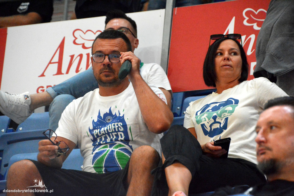 Kibice na meczu Anwil Włocławek vs. VEF Ryga