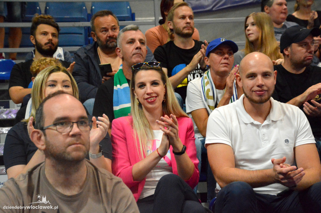 Kibice na meczu Anwil Włocławek vs. VEF Ryga
