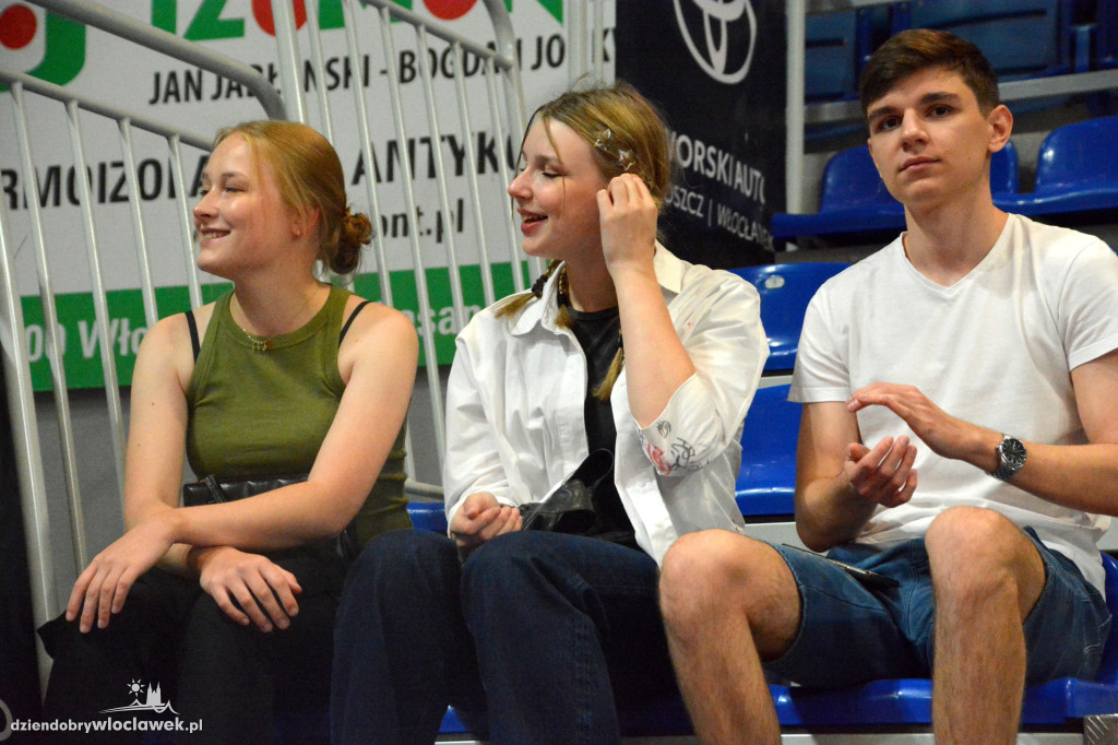 Kibice na meczu Anwil Włocławek vs. VEF Ryga