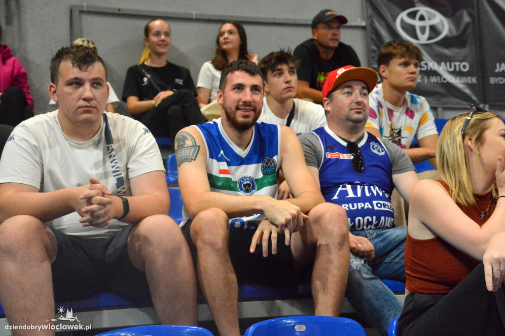 Kibice na meczu Anwil Włocławek vs. VEF Ryga