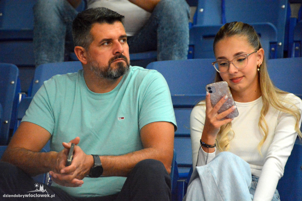 Kibice na meczu Anwil Włocławek vs. VEF Ryga