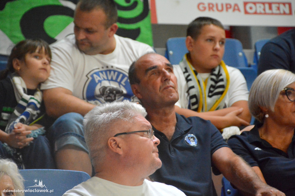 Kibice na meczu Anwil Włocławek vs. VEF Ryga