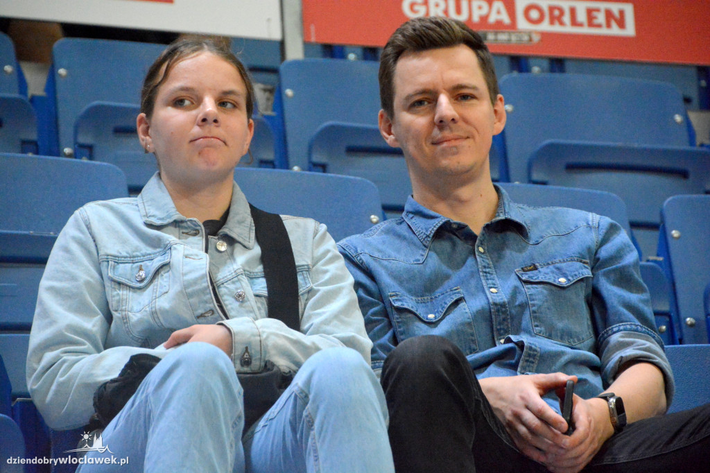 Kibice na meczu Anwil Włocławek vs. VEF Ryga