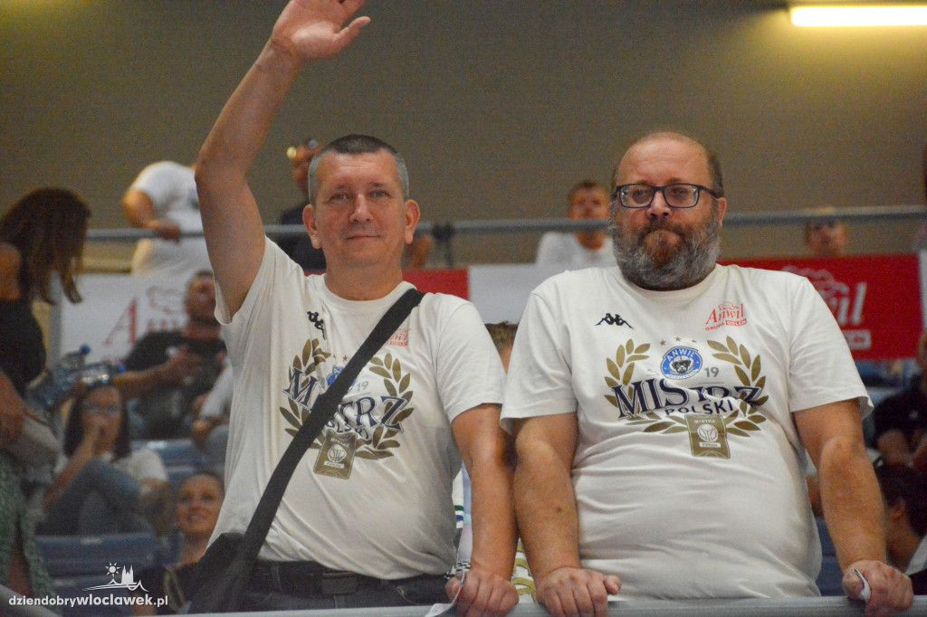 Kibice na meczu Anwil Włocławek vs. VEF Ryga