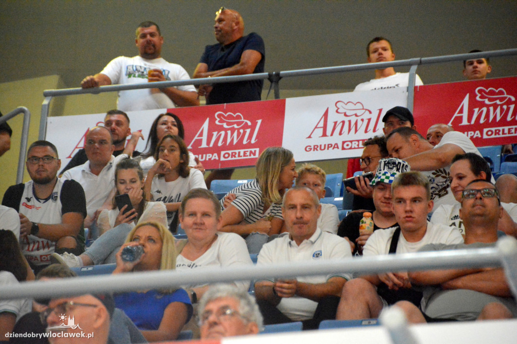 Kibice na meczu Anwil Włocławek vs. VEF Ryga