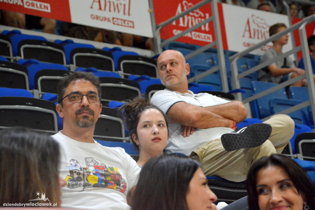 Kibice na meczu Anwil Włocławek vs. VEF Ryga