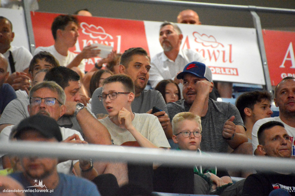 Kibice na meczu Anwil Włocławek vs. VEF Ryga