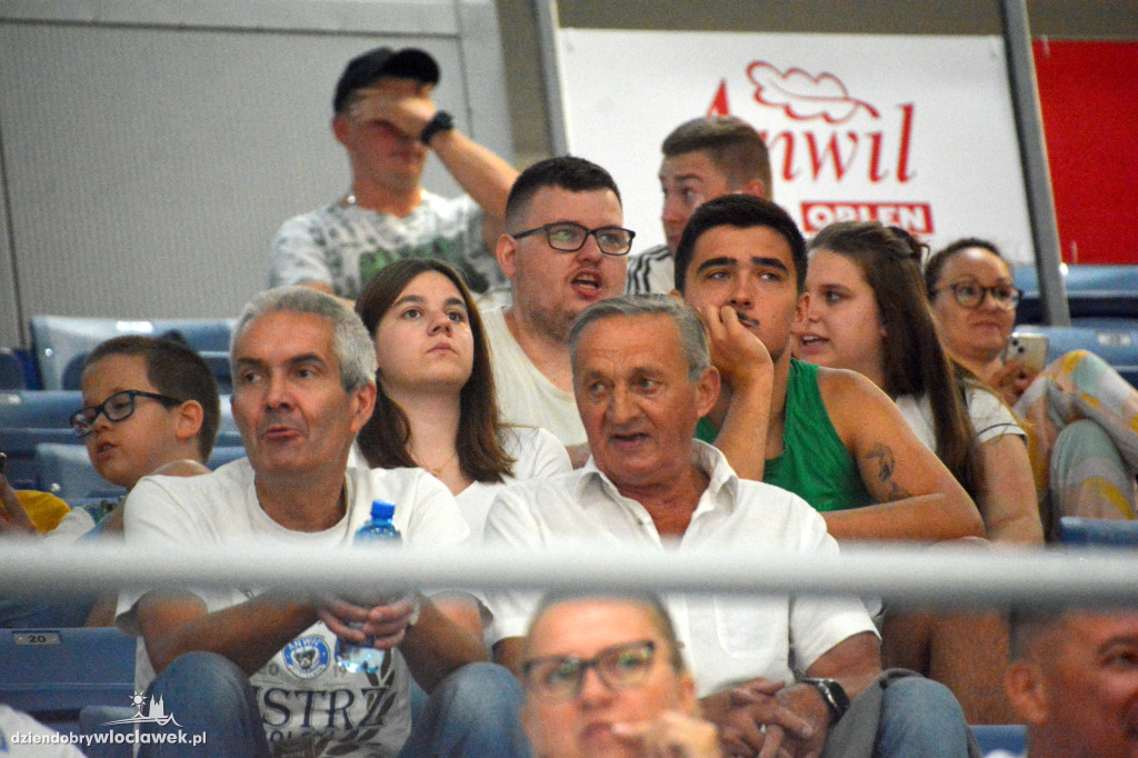 Kibice na meczu Anwil Włocławek vs. VEF Ryga