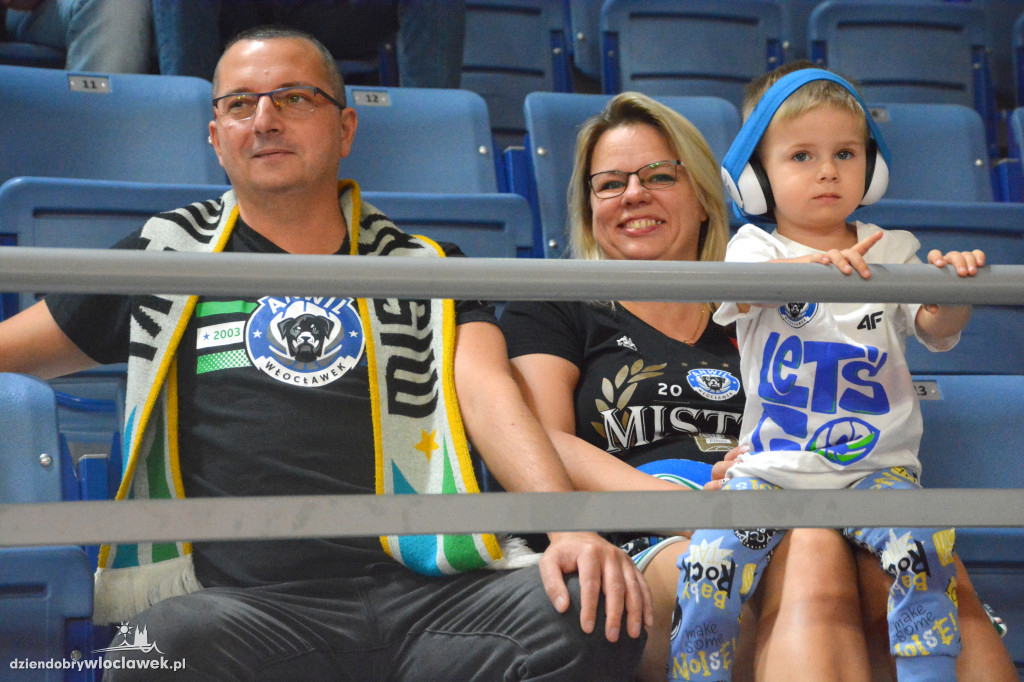 Kibice na meczu Anwil Włocławek vs. VEF Ryga