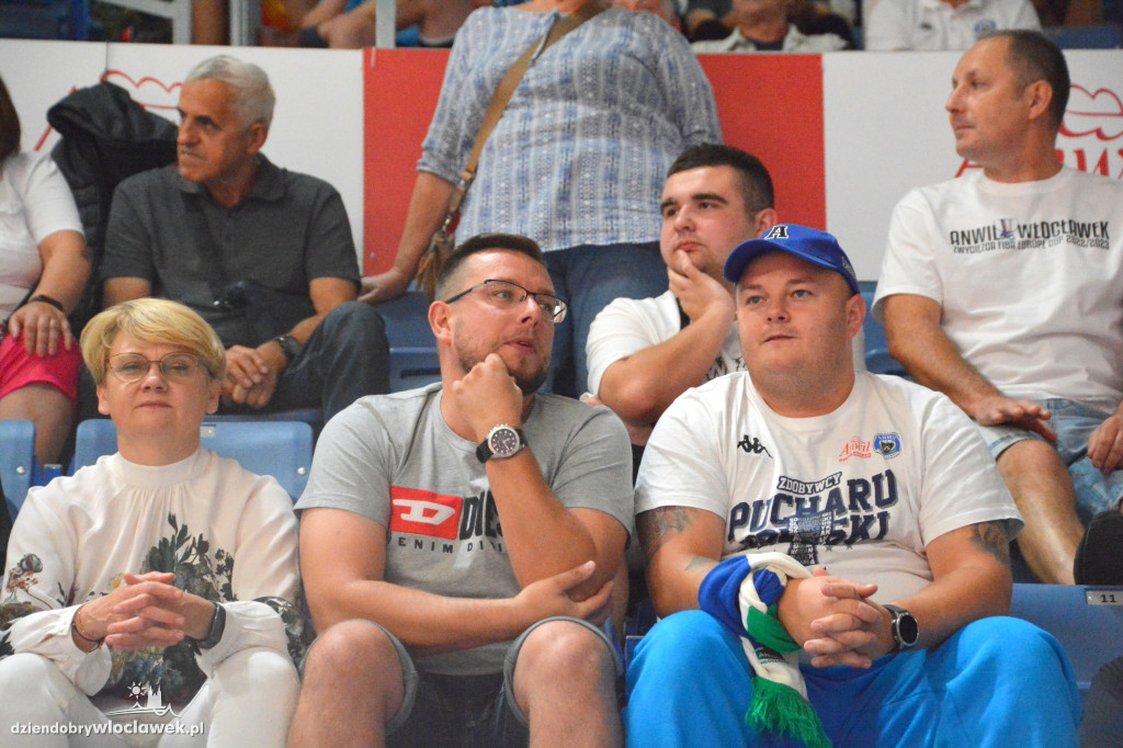 Kibice na meczu Anwil Włocławek vs. VEF Ryga