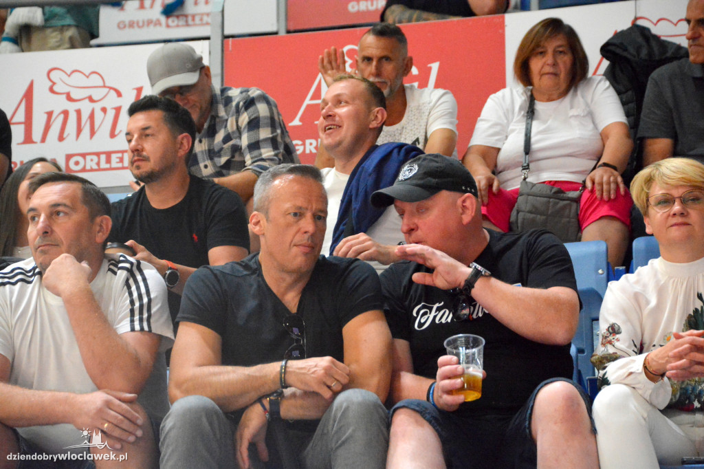 Kibice na meczu Anwil Włocławek vs. VEF Ryga