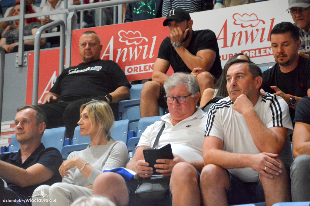 Kibice na meczu Anwil Włocławek vs. VEF Ryga
