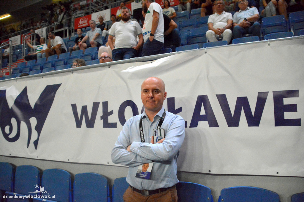 Kibice na meczu Anwil Włocławek vs. VEF Ryga