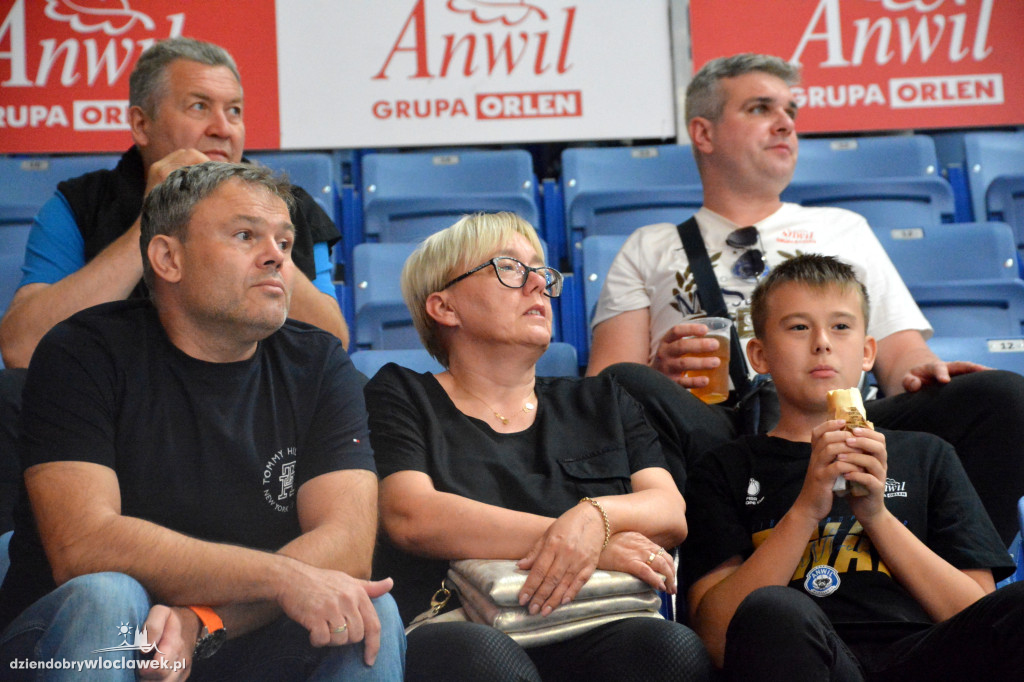 Kibice na meczu Anwil Włocławek vs. VEF Ryga