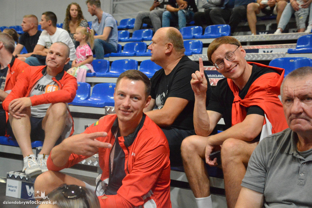 Kibice na meczu Anwil Włocławek vs. VEF Ryga