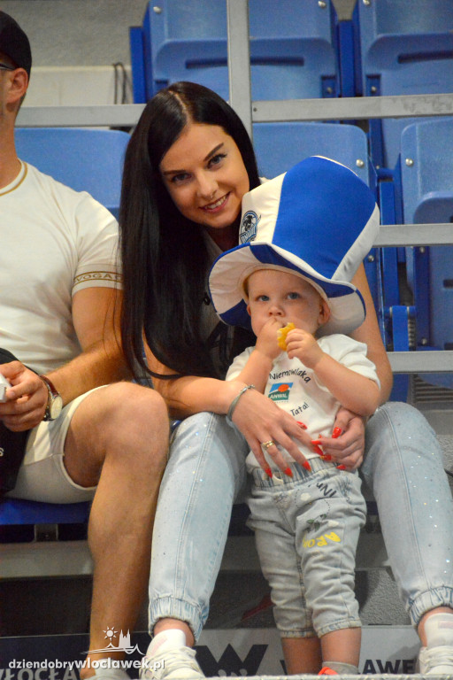 Kibice na meczu Anwil Włocławek vs. VEF Ryga