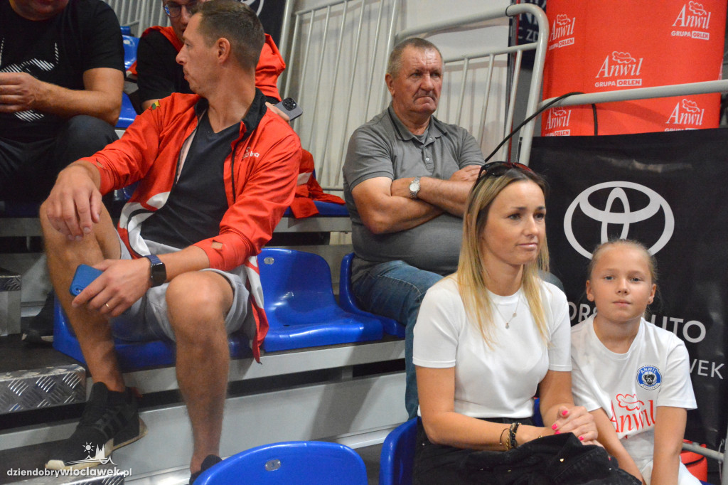 Kibice na meczu Anwil Włocławek vs. VEF Ryga