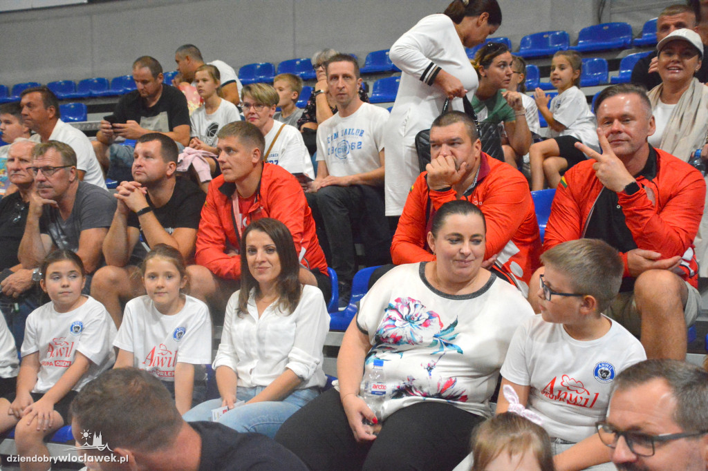 Kibice na meczu Anwil Włocławek vs. VEF Ryga
