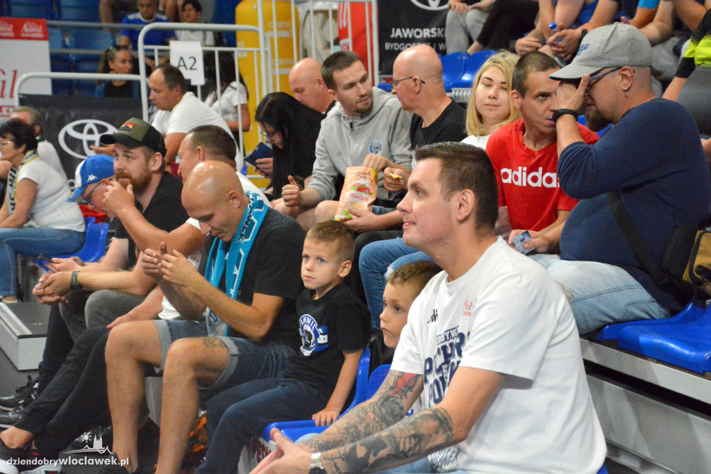 Kibice na meczu Anwil Włocławek vs. VEF Ryga