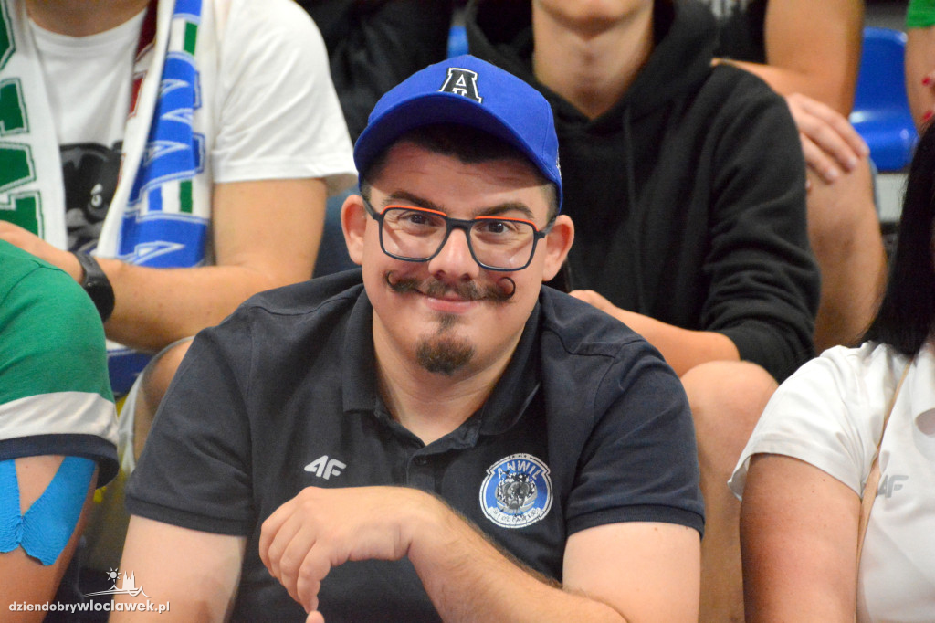 Kibice na meczu Anwil Włocławek vs. VEF Ryga