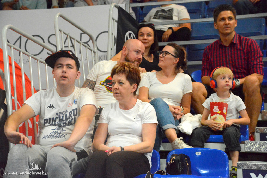 Kibice na meczu Anwil Włocławek vs. VEF Ryga