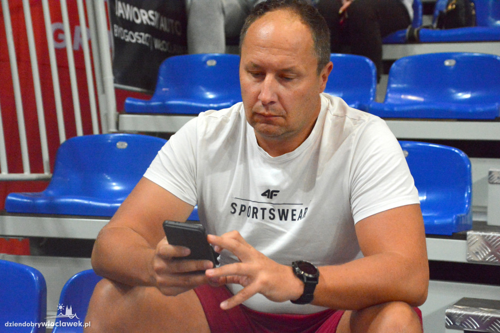 Kibice na meczu Anwil Włocławek vs. VEF Ryga