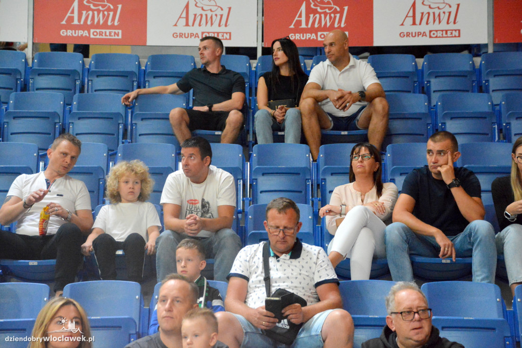 Kibice na meczu Anwil Włocławek vs. VEF Ryga