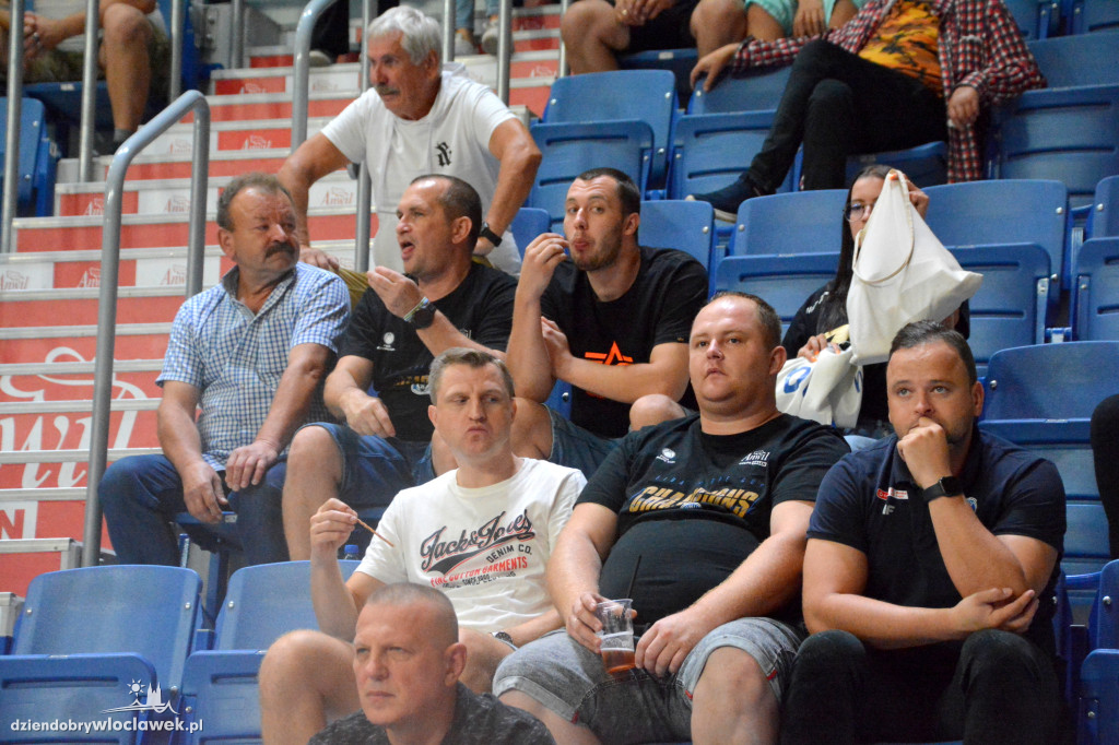 Kibice na meczu Anwil Włocławek vs. VEF Ryga