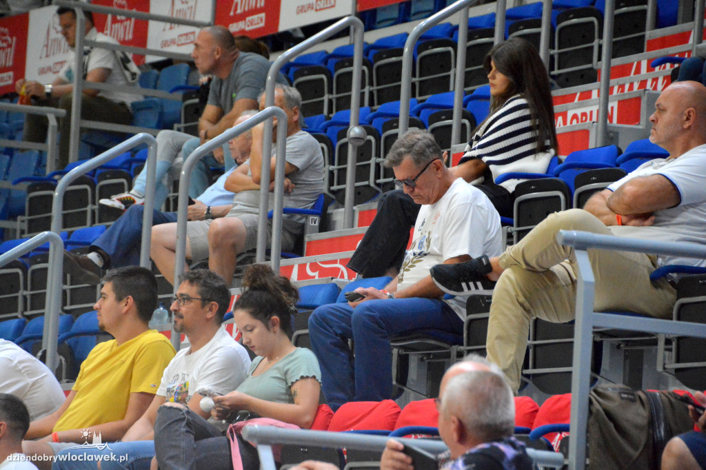 Kibice na meczu Anwil Włocławek vs. VEF Ryga