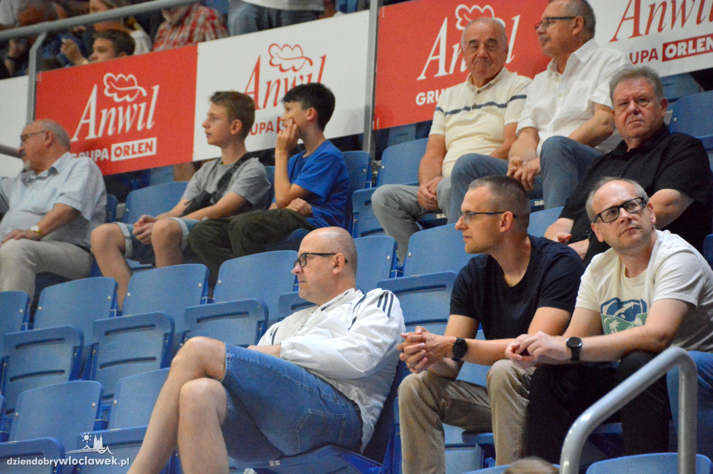 Kibice na meczu Anwil Włocławek vs. VEF Ryga