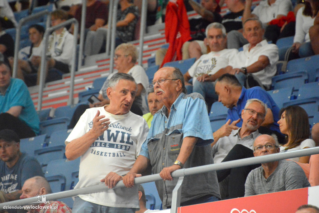 Kibice na meczu Anwil Włocławek vs. VEF Ryga