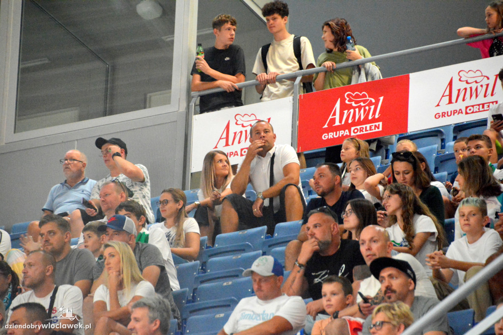 Kibice na meczu Anwil Włocławek vs. VEF Ryga