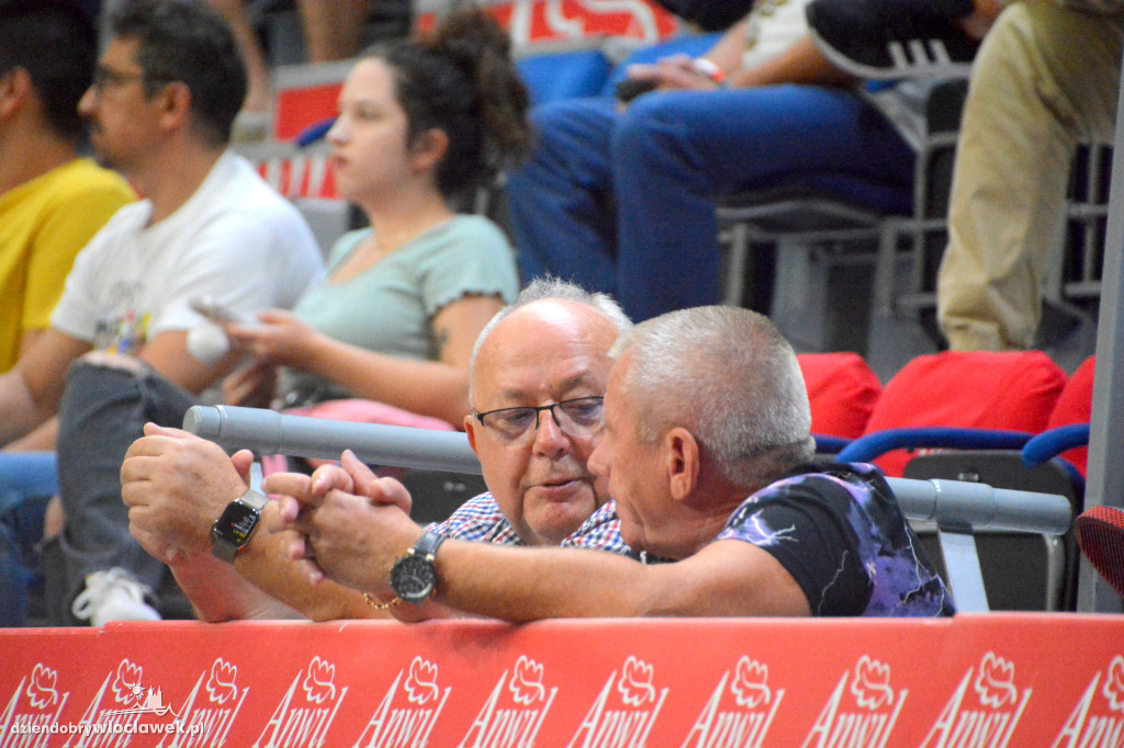 Kibice na meczu Anwil Włocławek vs. VEF Ryga