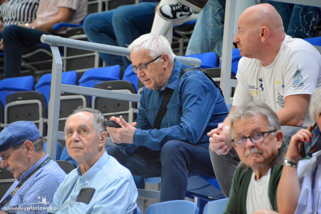 Kibice na meczu Anwil Włocławek vs. VEF Ryga
