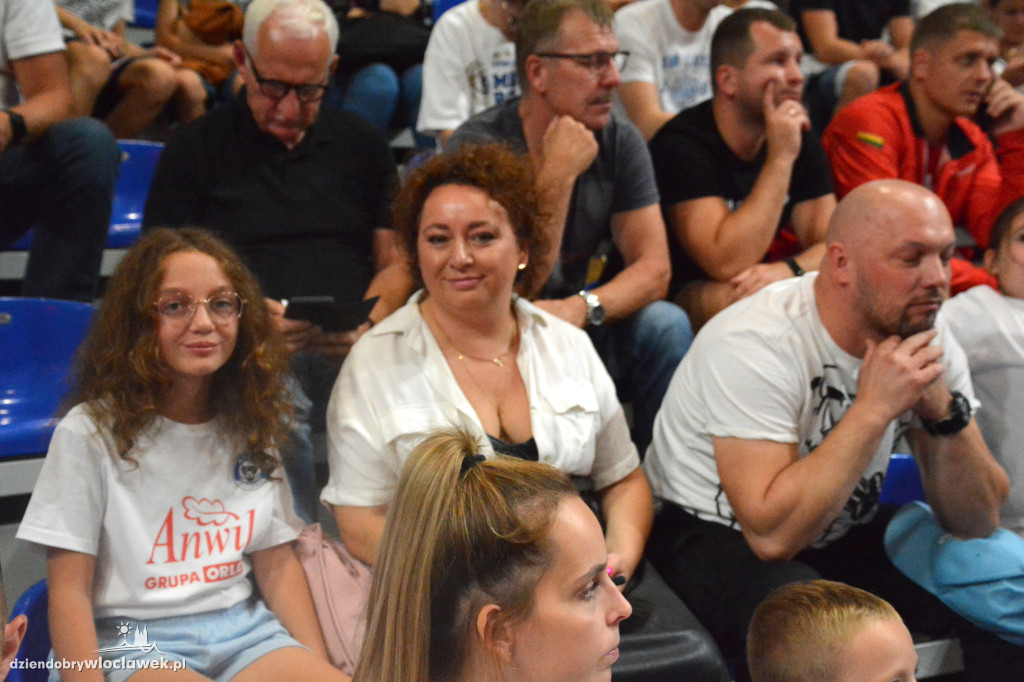 Kibice na meczu Anwil Włocławek vs. VEF Ryga