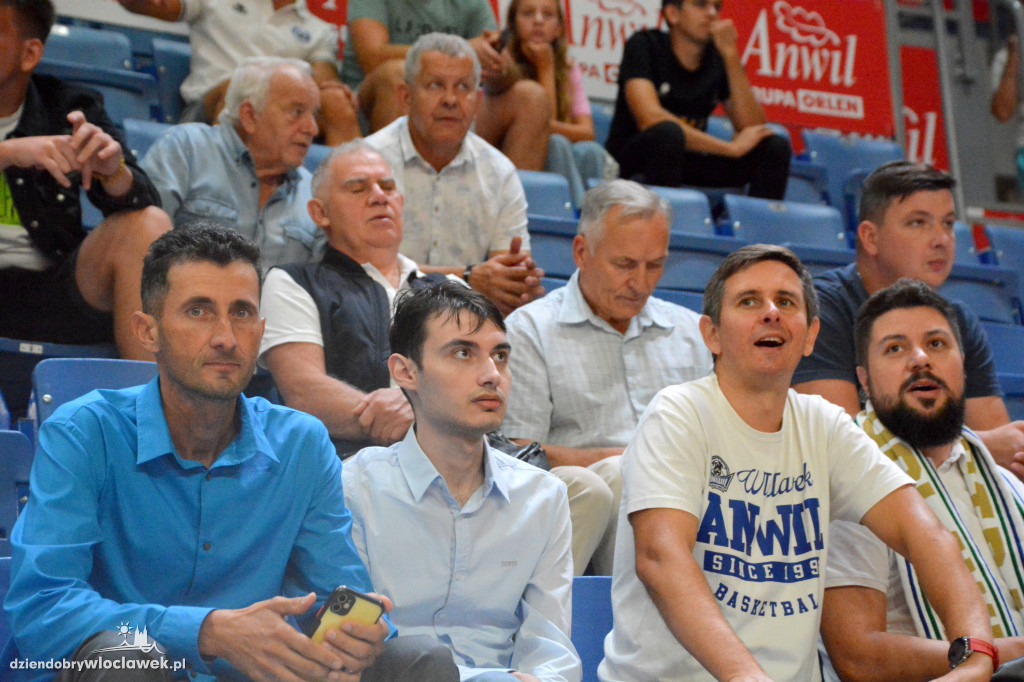Kibice na meczu Anwil Włocławek vs. VEF Ryga
