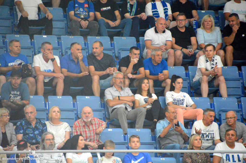 Kibice na meczu Anwil Włocławek vs. VEF Ryga