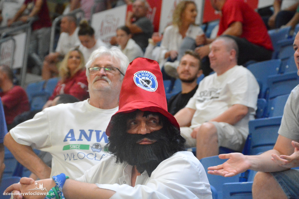 Kibice na meczu Anwil Włocławek vs. VEF Ryga